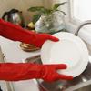 Rubber Tools Waterproof Washing Cleaning Latex Gloves Kitchen Household Gloves Long Sleeve