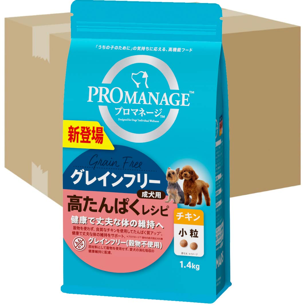 

Promanage Dog Food High Protein Рецепт для взрослых собак Маленькая курица x 6 шт. в 1,4 кг (Продано Дело)