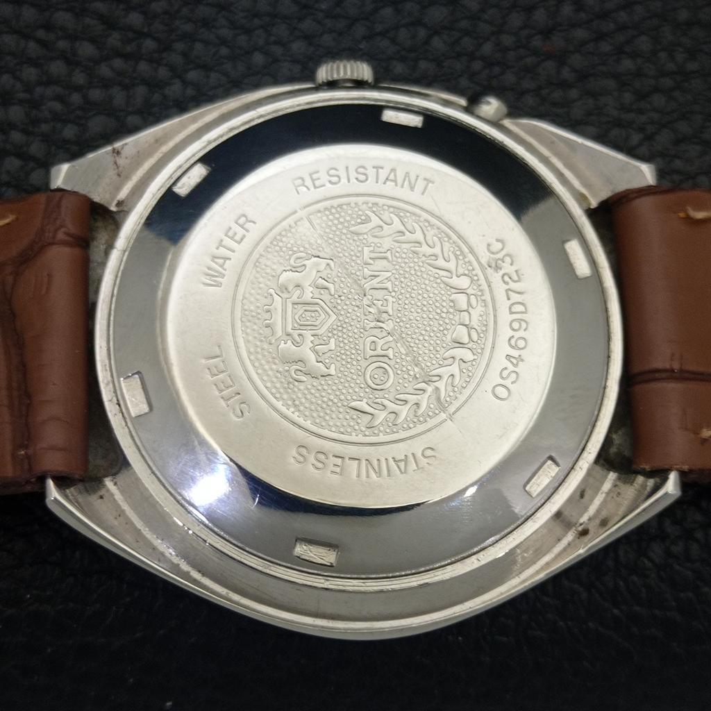 ORIENT AUTOMATIC JAPAN 46943 MENS VINTAGE ORIGINAL DIAL WATCH a703391-1