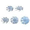 Plastic Fan Blade Replacement 7 Leaves Household Electric Hairdryer Motor Fan