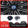 Car Sticker New 2026 For Benz AMG 4Pcs 56mm Car Logo Wheel Hub Cap Stickers Aluminium Accessories For Mercedes Benz Amg W205 W21