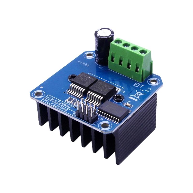 

Intelligent 43A Automotive Motor Driver Featuring Reverse Polarity and Semiconductor Cooling