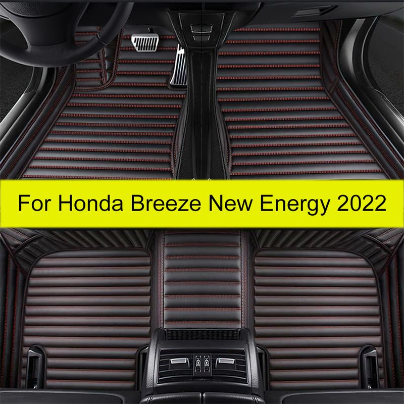 Car Floor Mats For Honda Breeze New Energy   Auto Foot Pads Automobile Carpet Cover Interior Accessories
