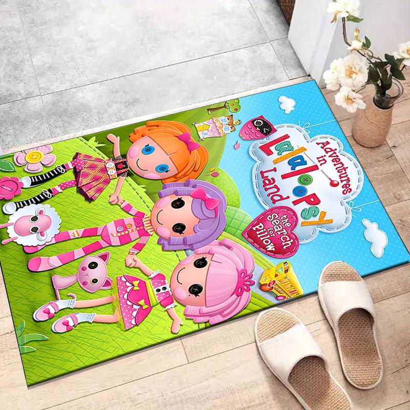 1pc Lalaloopsy4 Design Printed Area Rug Carpet for Bedroom Living Room Home Decor Rugs Mat Non Slip Mat Rug for Bedside