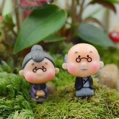 1 pár elegantní zahradní mechové terárium stolní dekorace řemeslné bonsaje miniatury domečku pro panenky kutily