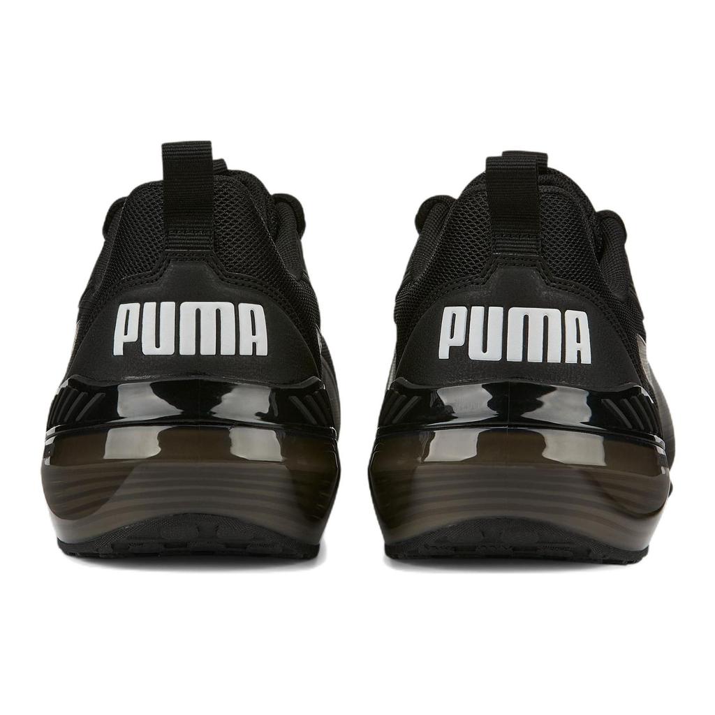 Puma X-Cell Fűzős Szövet Csúszásmentes Kopásálló Alacsony szárú Férfi futócipő Férfi sneaker Fekete 376145-01