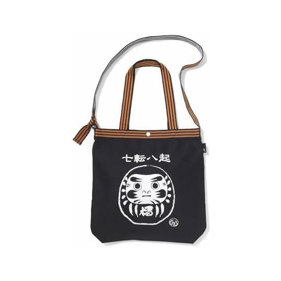 

[Routeto] Tote bag with shoulder bag, sake brewery, pub, liquor store, apron style, dyed, vertical type, Cool Japan Maekake