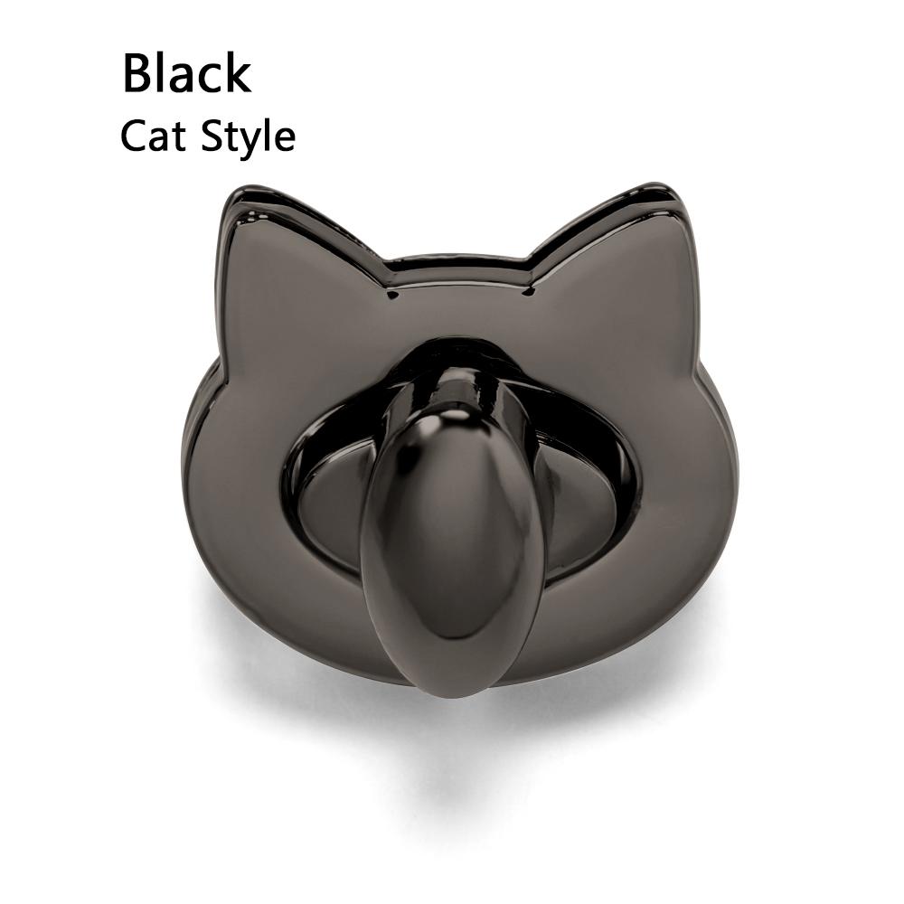 

4 Colors Shoulder Bag DIY Handbag Leather Craft Hardware Accessories Bag Turn Lock Locks Clasp