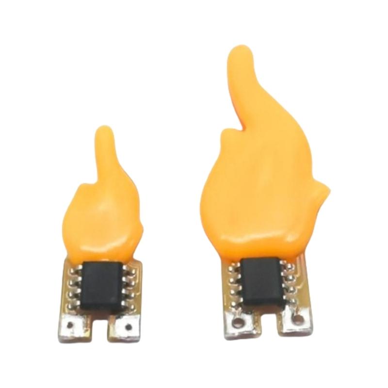 5Pcs LED Filament 1800K Diode Party Decoration Light Bulb Flame Shaped LED Filament Bulb Candle Light Easy to Use