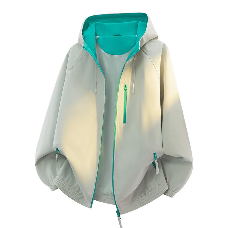 Унисекс ветровка с капюшоном ROMON 2XL