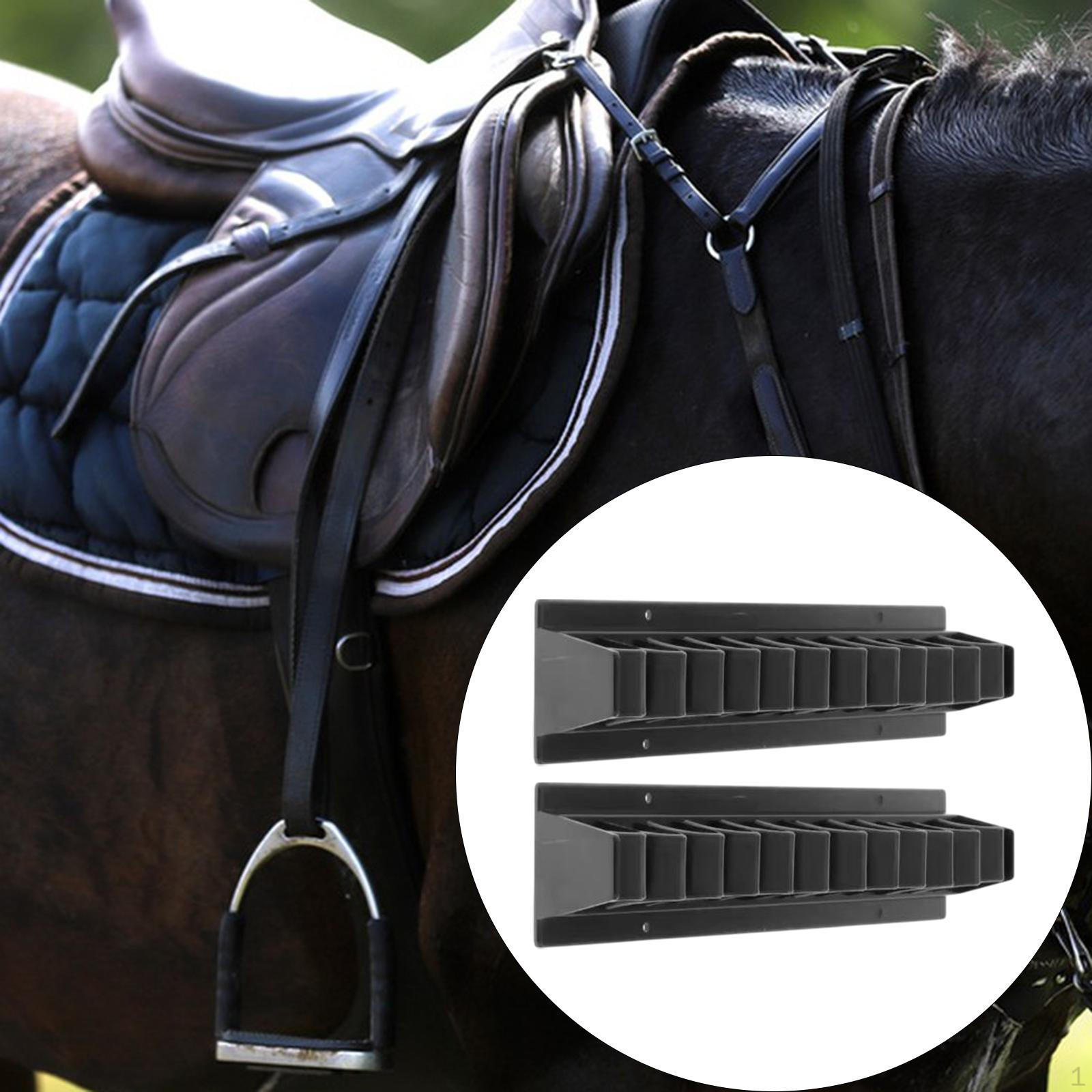 

2 Pieces Riding Whips Rack Holders Brackets Strong Stables Equipment Storage Organizer Hangers for