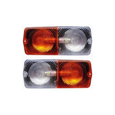 APSMOTIV Front Lamp Side Indicator Lights with 12v Bulbs Replacement for Massey Ferguson Tractor 230 240 250 265 275 290 298 365 375 390 398 399