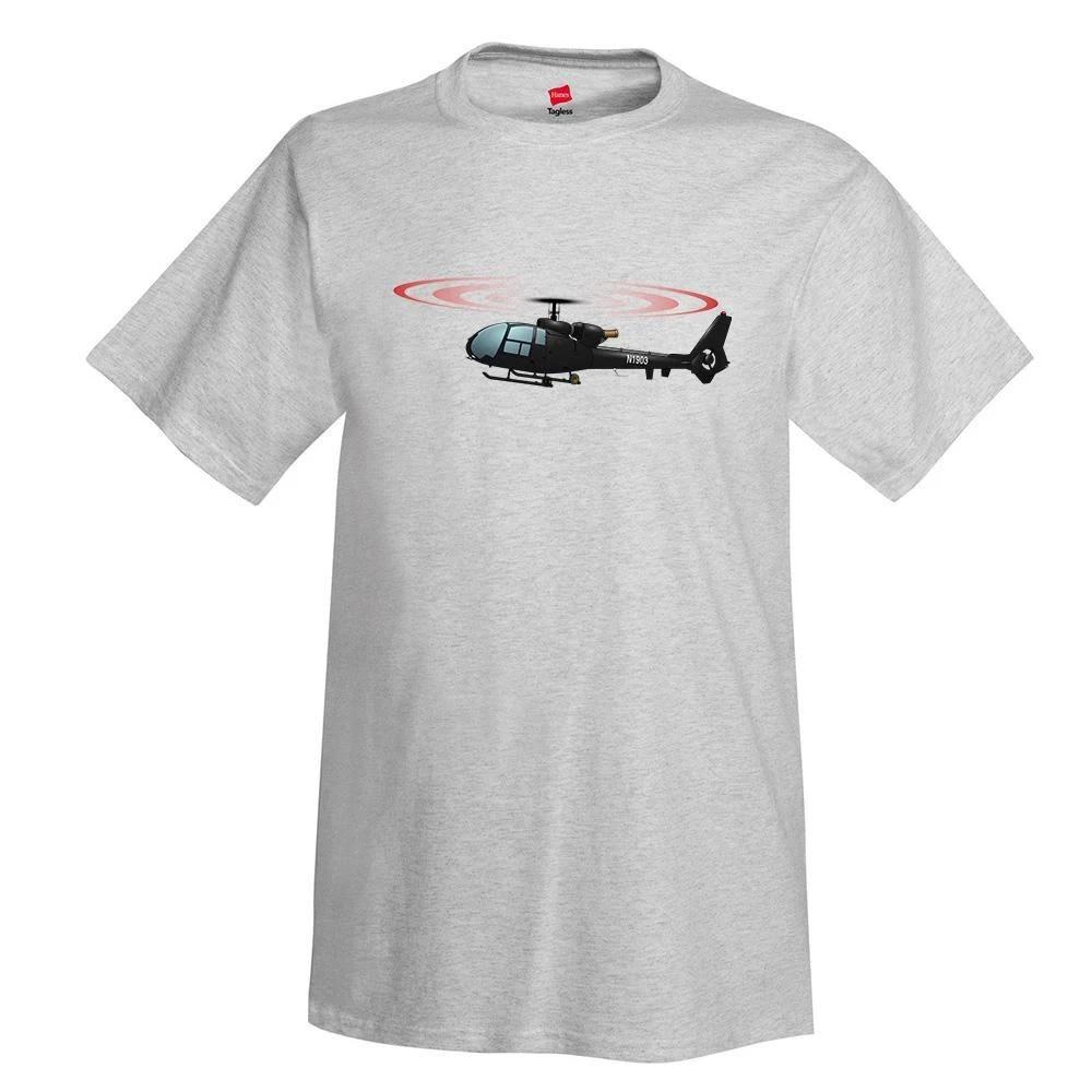 

Футболка с вертолетом HELI15I71Q-BLK1 - Персонализированная с Вашим N# S