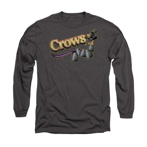 The Crow Unisex Adult Tootsie Roll Long-Sleeved T-Shirt