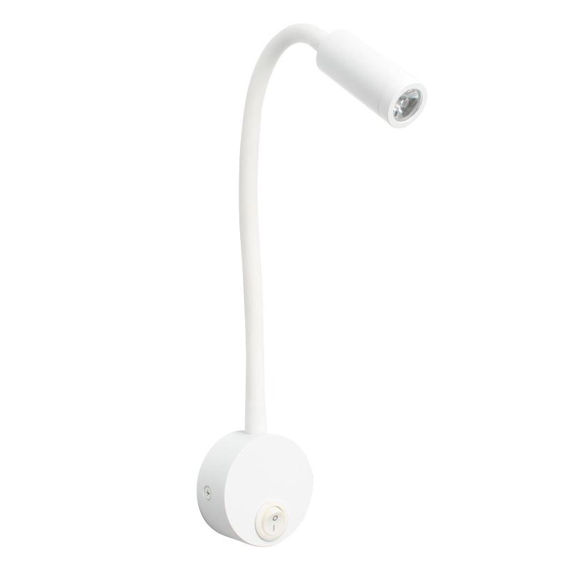 Bedside Working Study Reading Lamp Wall Lamp Sconces 3W LED Book Lamp Wall Night Light Fixtures Spot LED Gooseneck Reading Light