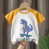 Kids Clothes T-Shirt for Girls Boys Children's Summer Clothing  Cartoon Tops Short Sleeve Breathable Clothes Cotton Baby Tops