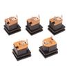 10Pcs 5.5X2.5Mm Dc Power Supply Socket Connector Dc-015 5.5*2.1Mm Dc Female Jack Square Panel Mounting Connectors
