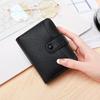 Pu Leather Women Short Wallet Elegant Bank/ID/Credit Card Holder Simple Business Purse  Lady