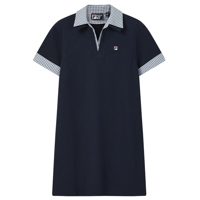Fila Women's Plaid Polo Knit Dress