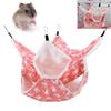 Pet ThreeLayer Warm Hammock sy to Cln and Install Hanging   Sping Bag(Cartoon Fan )