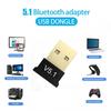 USB Bluetooth 5.1 Adaptörü Kablosuz Verici Alıcı PC Dizüstü Bilgisayar için Bluetooth Ses USB Adaptörü Dongle