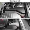 JWWY für Challenger Kühlmittelbehälter Motorraumabdeckung Zierleiste für Dodge Challenger Charger Chrysler 300c Zubehör 2011-2025+, Kohlefaser 1 Stück