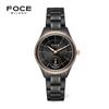 Poche 30Mm Women'S Small Seconds Black Metal Watch Fm2117Lm-Bkg