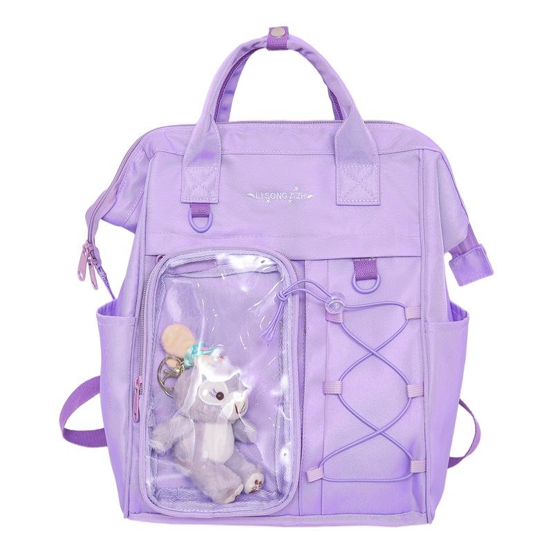 Transparent Backpack/Ita Bag/handbag for Young Girls