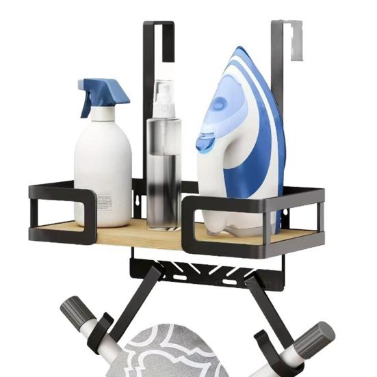 Ironing Board Holder Wall Mount Iron Holder Over The Door Ironing Board Hanger for T And Y Shaped Leg Boards Laundry Room Organization And Storage