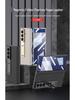Samsung Z Fold7 Electroplated Leather Magnetic Case with Bracket - Anti-drop Protective Cover