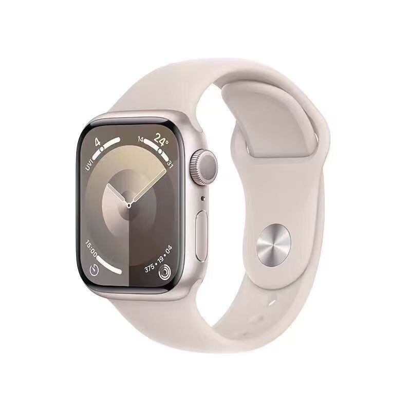 Smartwatch Apple Watch Series 9 GPS 41/45MM Aluminiowa Koperta z Silikonowym Paskiem Sportowym