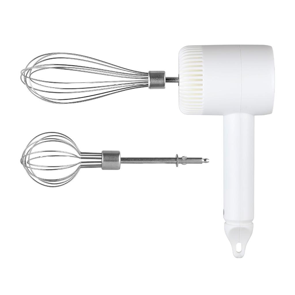 Elektrischer Schneebesen aus Edelstahl, Schneebesen für den Haushalt, Backcreme-Schneebesen, tragbarer kabelloser Teigschläger, Kuchenmixer