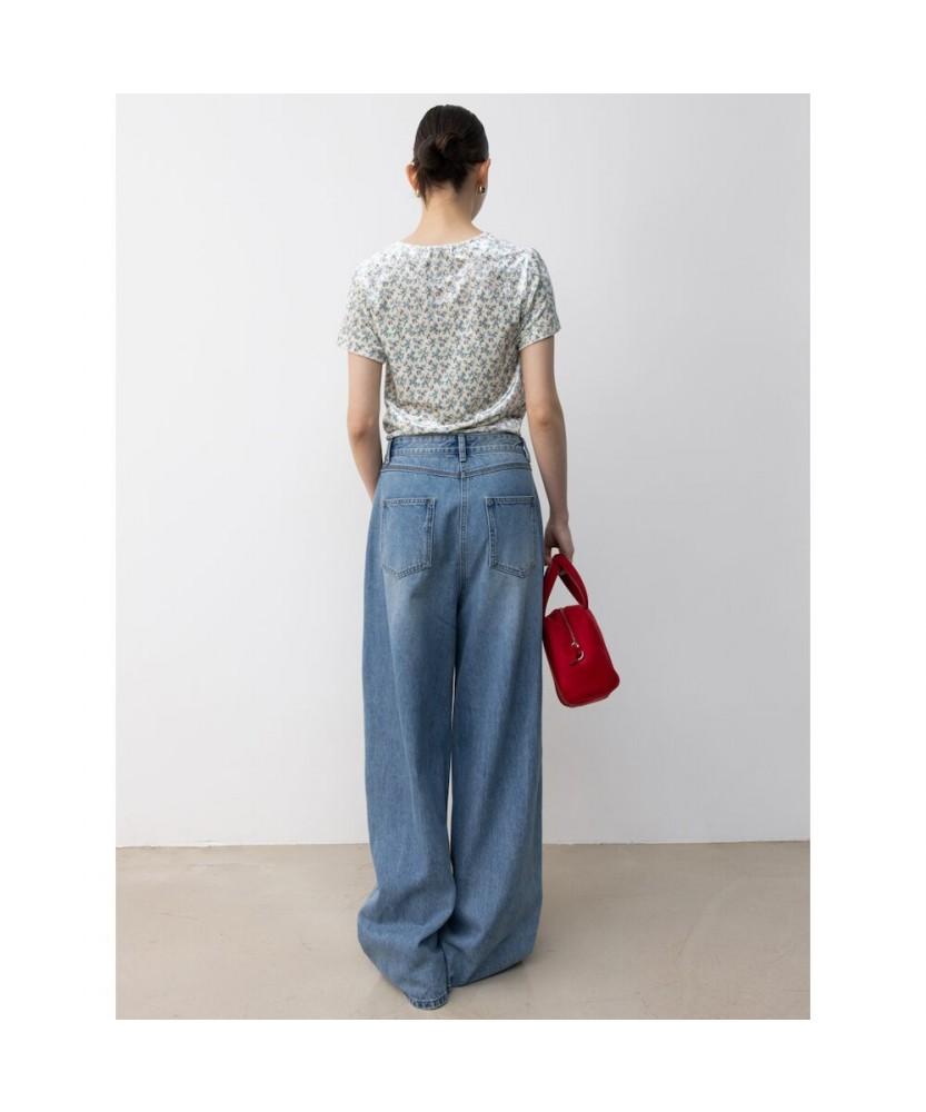 Diaepeocheo Owen Boxy Denim Pants Blue (Ta6221A07P)