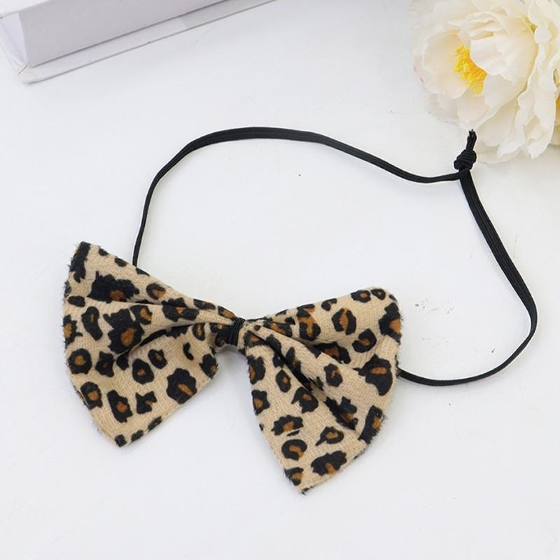 Animal Pattern Ears Headpiece With Soft Fabric Roleplay Costume Hairband For Cosplay Event And Themed Parties