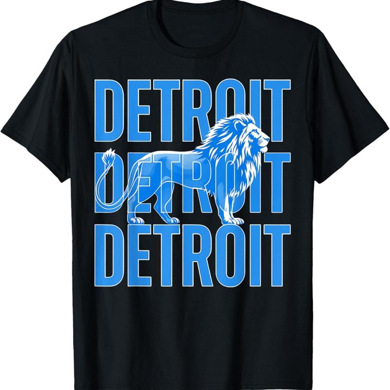 Detroit Lion Graphic T-shirt