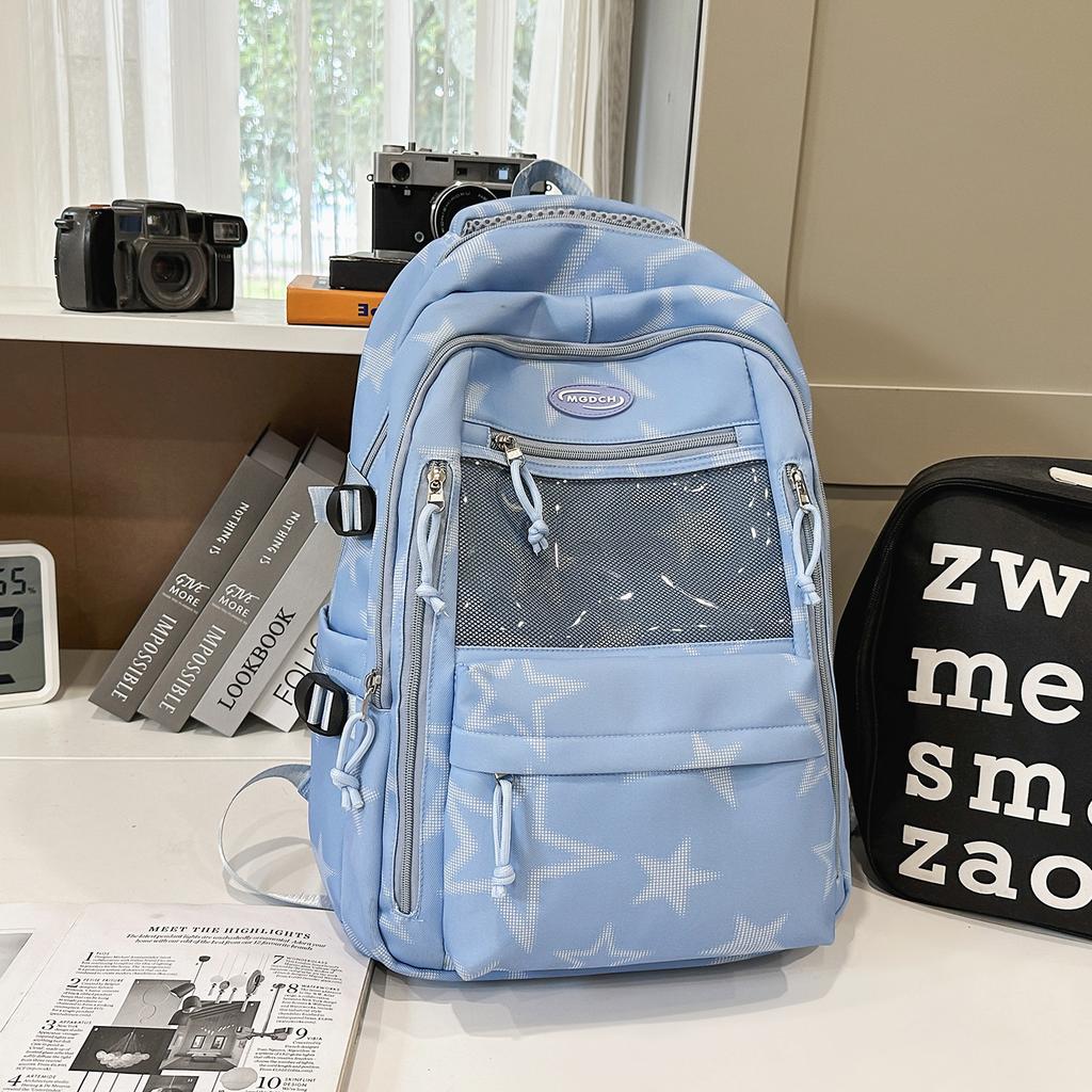 Fashion Big Student Backpack Rucksack Girls School Bag High Capacity Women Backpack Female Cute Leisure Travel Mochila