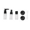 30ml Travel Cosmetics Dispensing Bottle Portable Leak Proof Refillable Containers Set for Toiletries Liquid & Creams