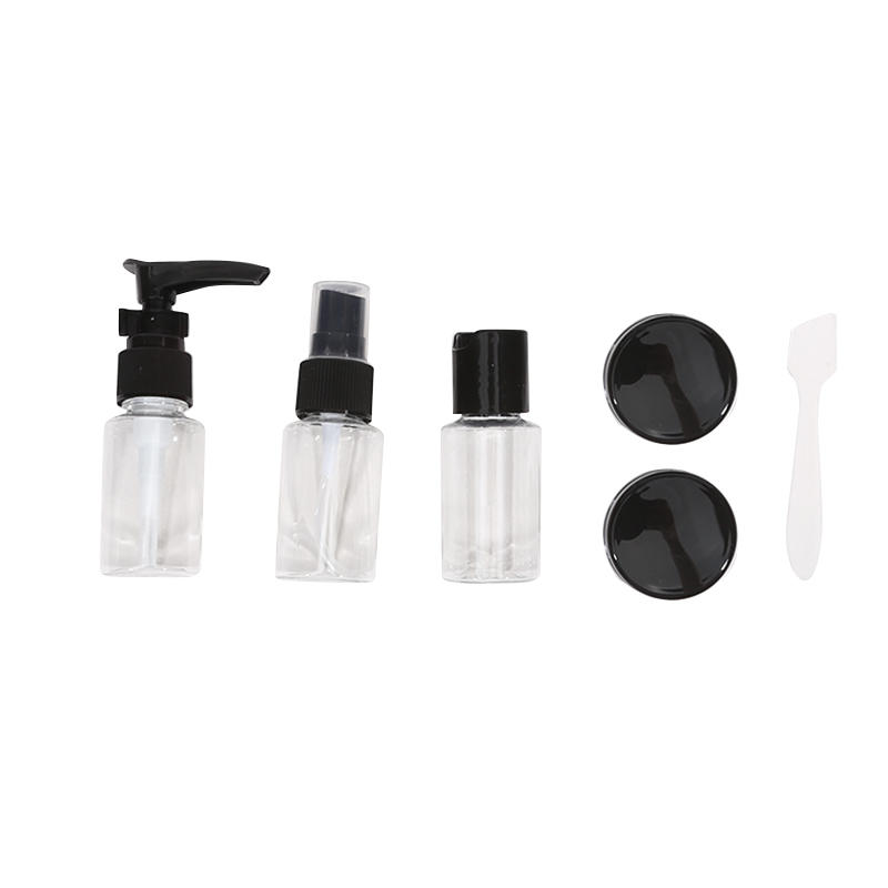 30ml Travel Cosmetics Dispensing Bottle Portable Leak Proof Refillable Containers Set for Toiletries Liquid & Creams