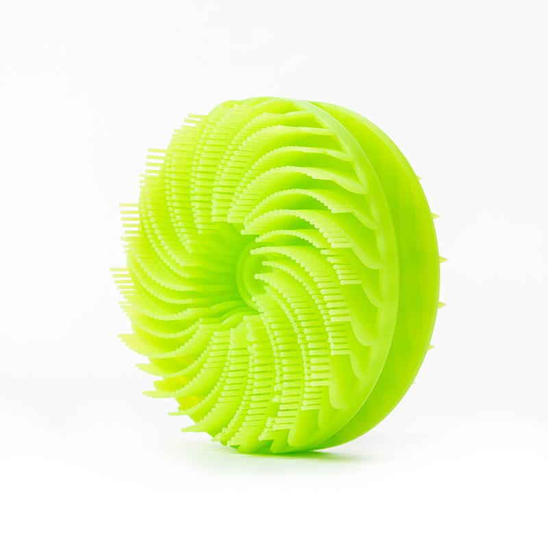 

Пищевой силиконовый скраб для тела, не вызывающий раздражения, силиконовый скраб для тела с эргономичным дизайном для отшелушивания, для ванны, для кожи