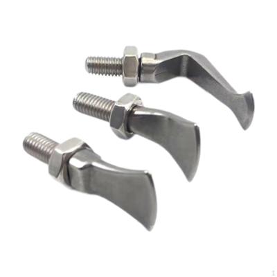 Horn Pliers Heads Support Head Professional 3 Pieces Solid M8 Thread Tips Flat Top for