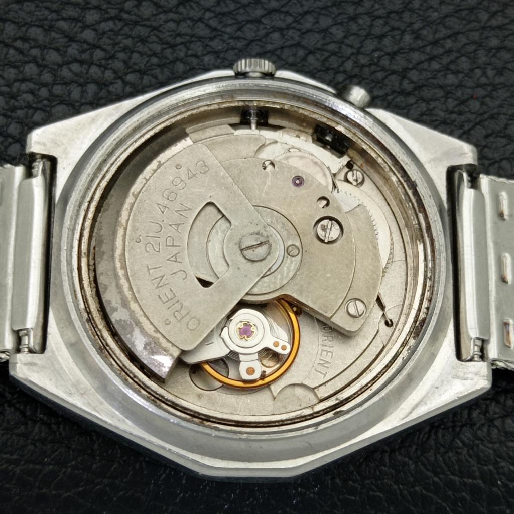 VINTAGE ORIENT AAA CRYSTAL AUTOMATIC JAPAN MENS ORIGINAL DIAL WATCH A706948-1