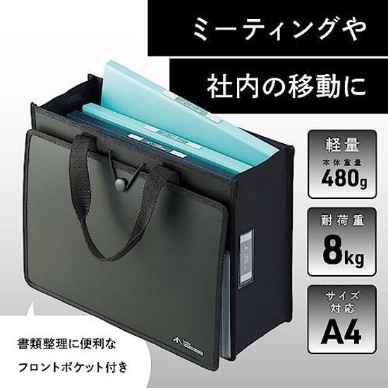 Lihit Lab Tool Bag Tote Office ALTNA PP A4 Black A7773-24