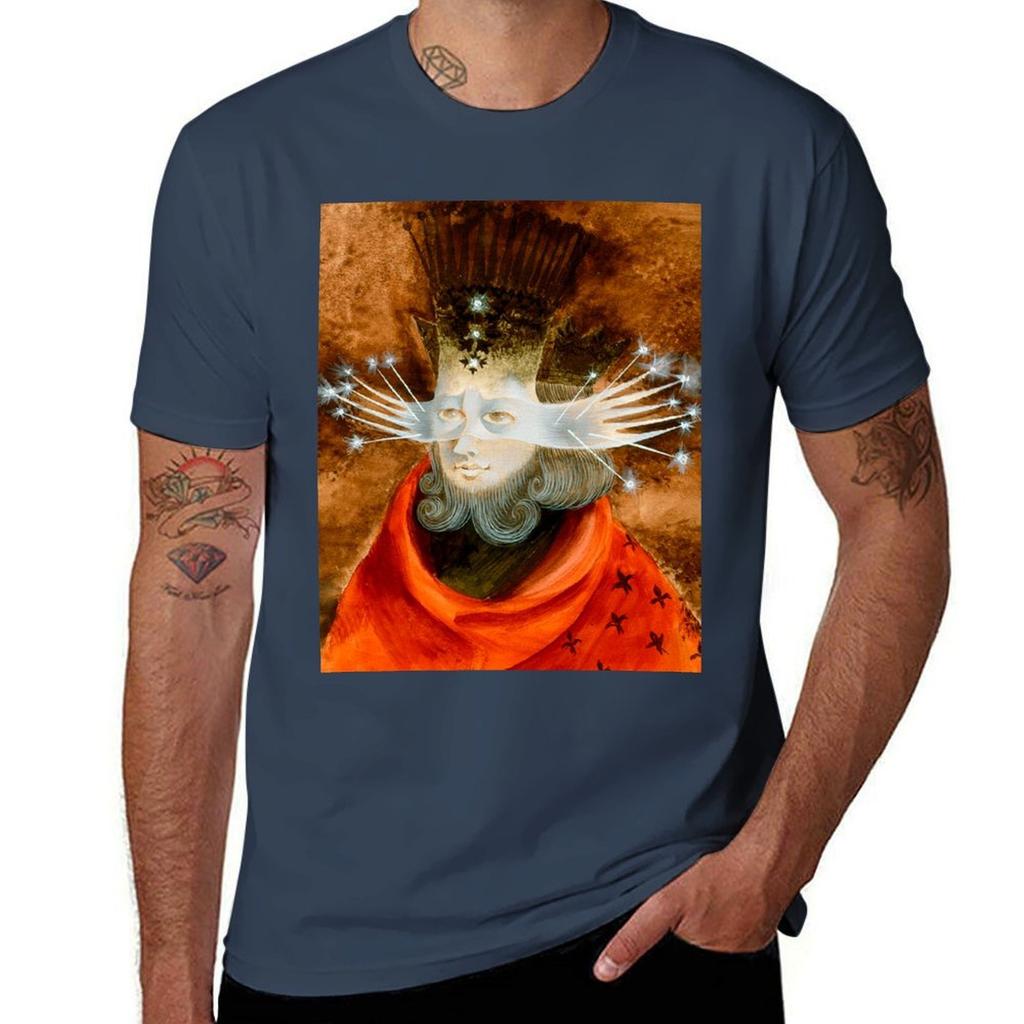 Der König von Remedios Varo T-Shirt Übergröße Basic Kurzarm Top