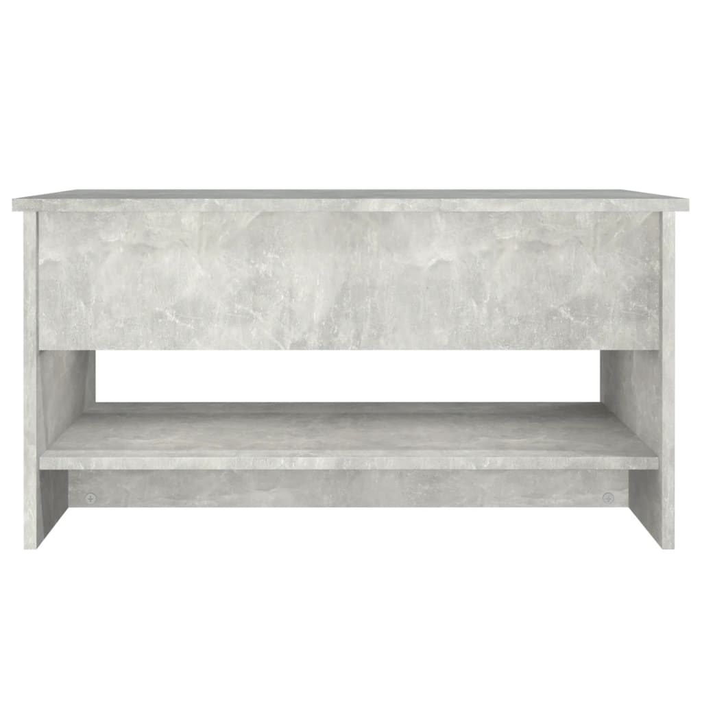 Coffee Table, Concrete Grey, 80x50x40 Cm