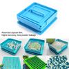Empty Capsule Plates With Spreader 100 Holes Vitamins Powder Capsules Filling Tool 0#