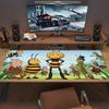 Maya the Bee Print  Cushion Non-slip Laptop Tablet Big Mousepad XXL Mat Mini PC Playmat With Lock edge