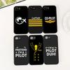Cover for Xiaomi Redmi 15 15C A3 A4 A5 9A 9C NFC Note 9 8 9T 8T Pro Casing Phone Case Aircraft Travel Airplane Pilot Epaulette