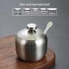 304 Stainless Steel Seasoning Jar with Spoon