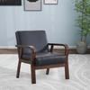 Accent Chair Fashion Reading Chair Backrest Chair Elegant Soft Cushion Armchair for Living Room Balcony Office Apartment Bedroom
