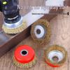 Rust Removal Steel Wire Brush Head for Angle Grinder